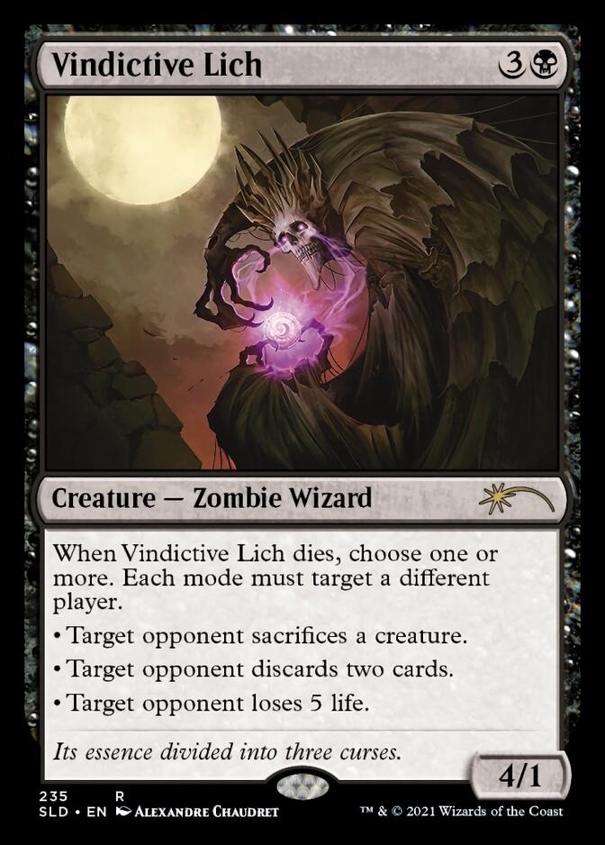 Vindictive Lich [Secret Lair Drop Series] Magic: The Gathering