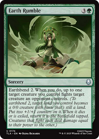 Earth Rumble [Avatar: The Last Airbender] Magic: The Gathering