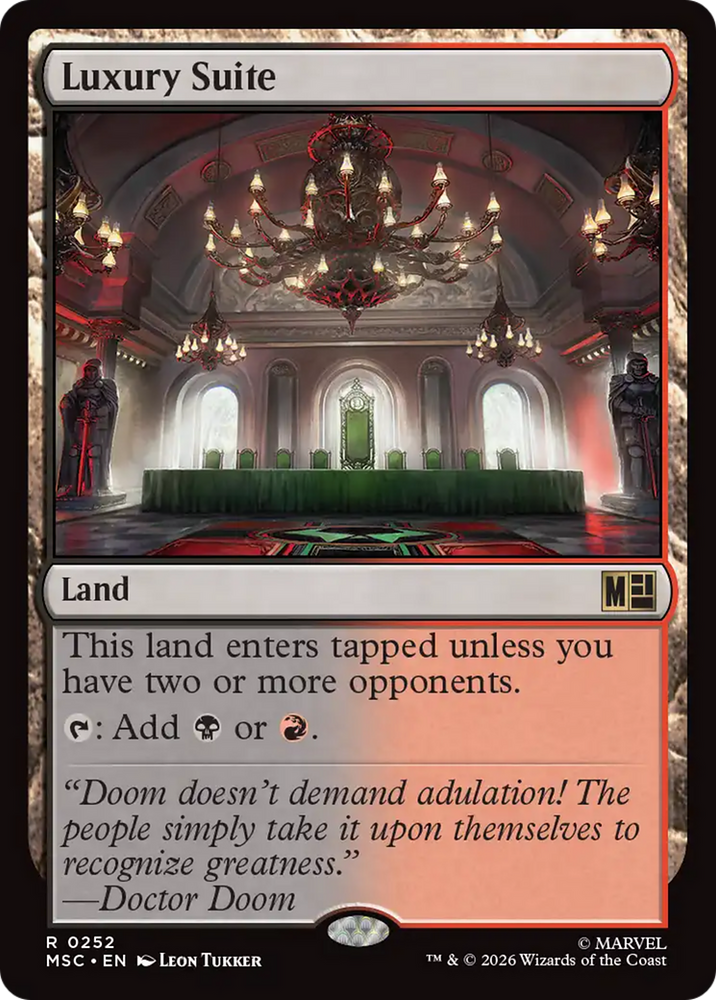 Luxury Suite [Marvel Super Heroes Commander] Magic: The Gathering