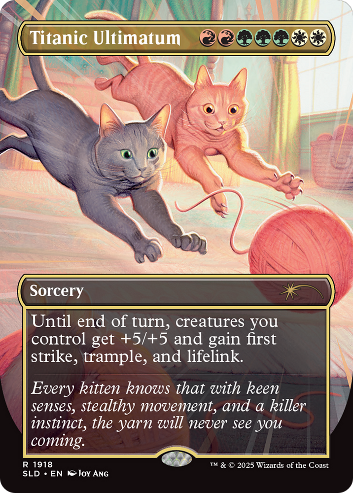 Titanic Ultimatum (1918) (Rainbow Foil) [Secret Lair Drop Series] Magic: The Gathering