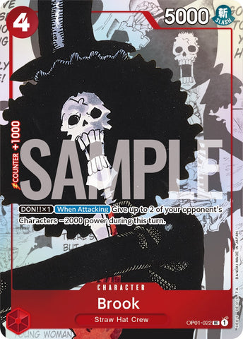 Brook (Alternate Art) [One Piece Promotion Cards] Bandai
