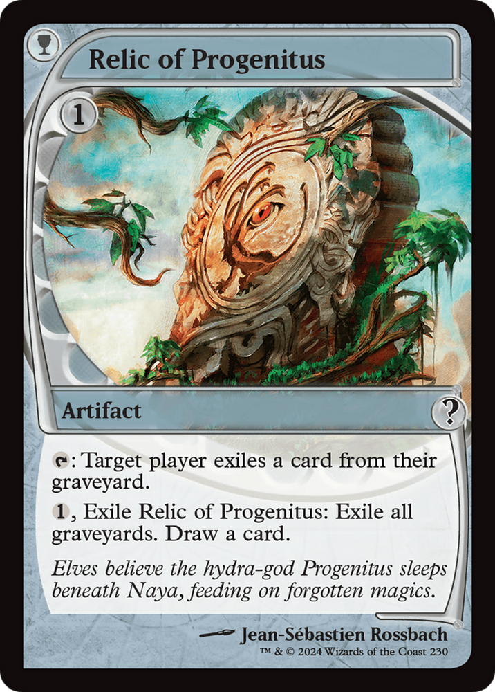 Relic of Progenitus (Future Sight) [Mystery Booster 2] Magic: The Gathering
