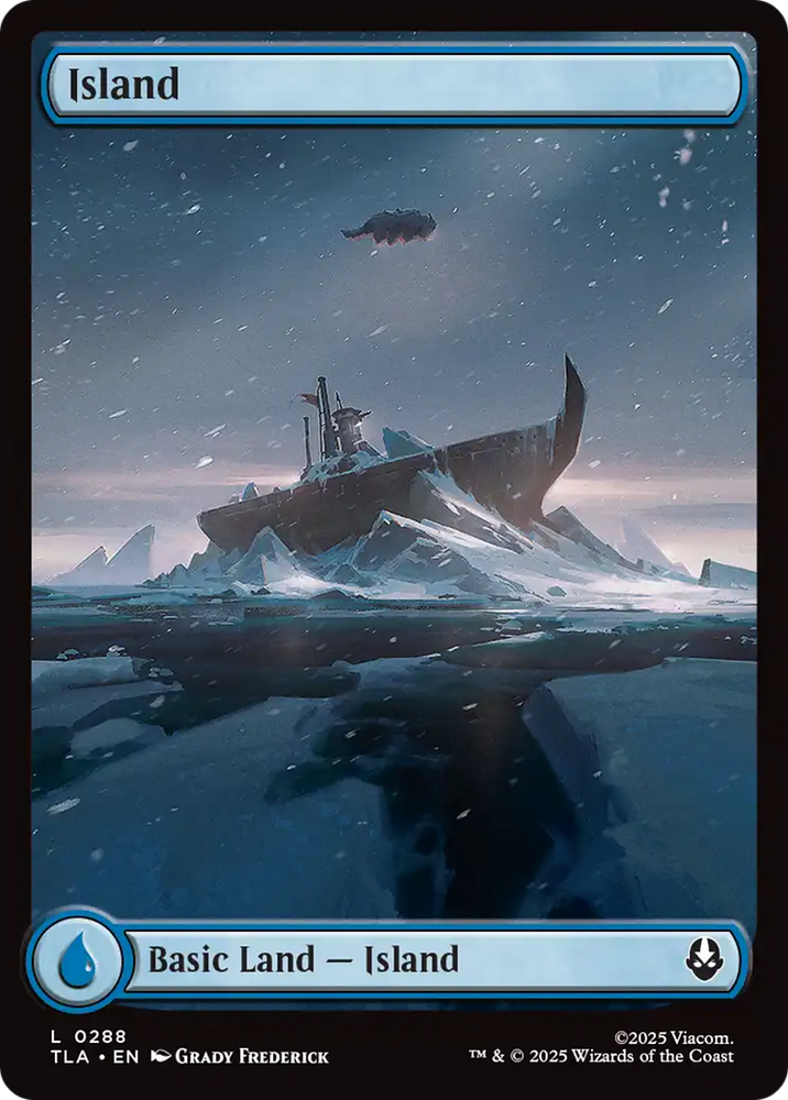 Island (0288) [Avatar: The Last Airbender] Magic: The Gathering