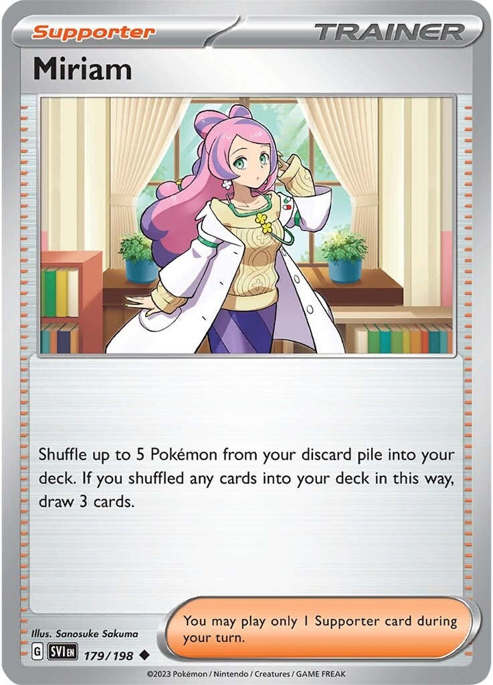 Miriam (179/198) [Scarlet & Violet: Base Set] Pokémon
