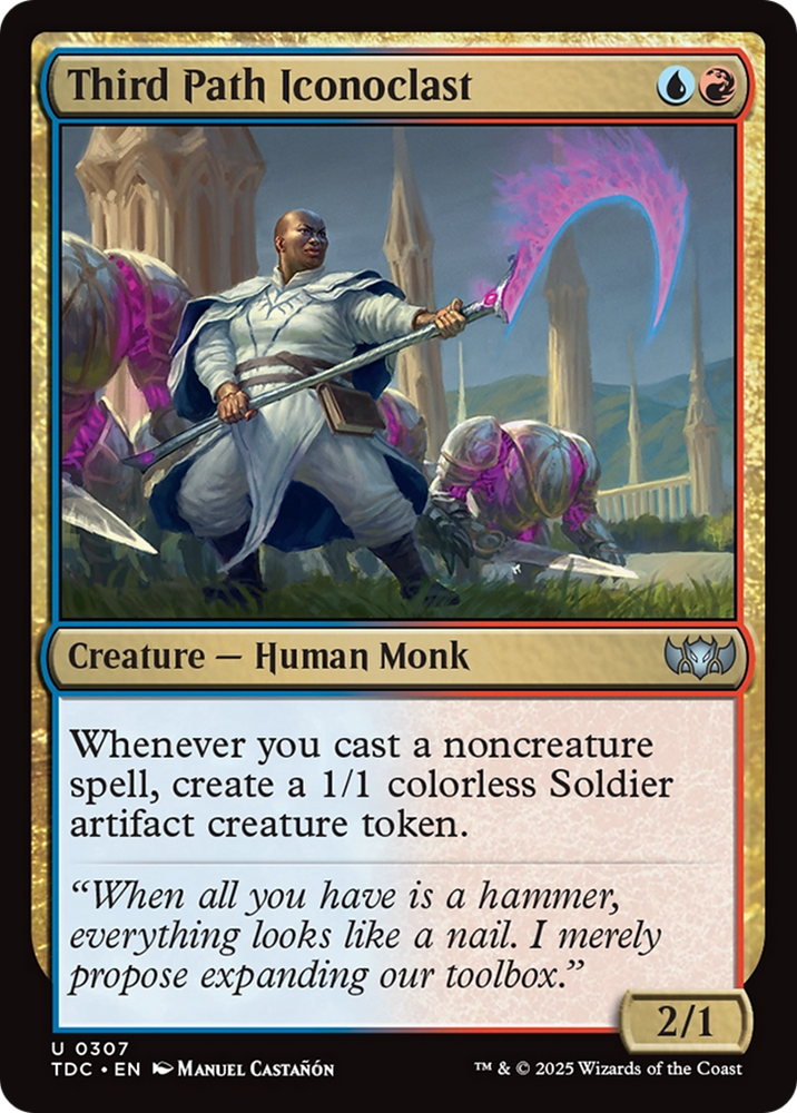 Third Path Iconoclast [Tarkir: Dragonstorm Commander] Magic: The Gathering