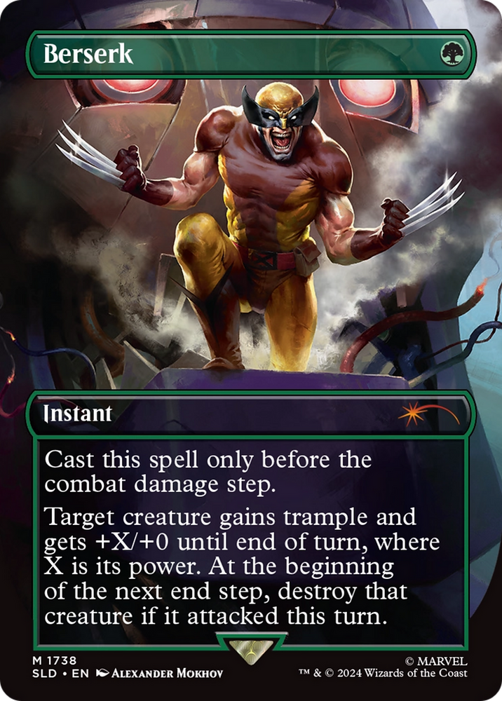 Berserk (1738) [Secret Lair Drop Series] Magic: The Gathering