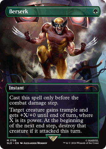 Berserk (1738) [Secret Lair Drop Series] Magic: The Gathering