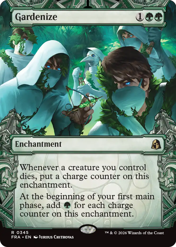 Gardenize (Showcase) (0345) [Reality Fracture] Magic: The Gathering