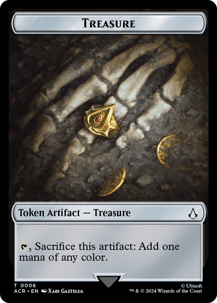 Treasure Token [Assassin's Creed Tokens] Magic: The Gathering