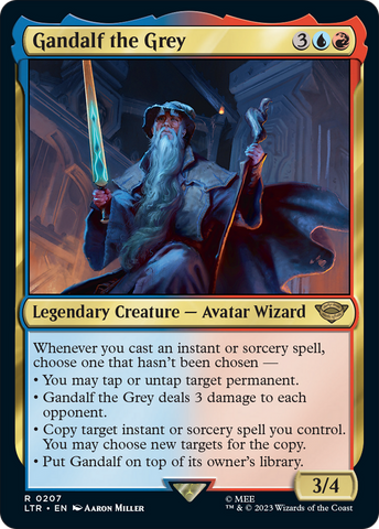 Gandalf the Grey [The Lord of the Rings: Tales of Middle-Earth] Magic: The Gathering