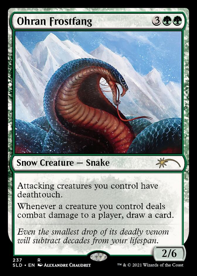 Ohran Frostfang [Secret Lair Drop Series] Magic: The Gathering