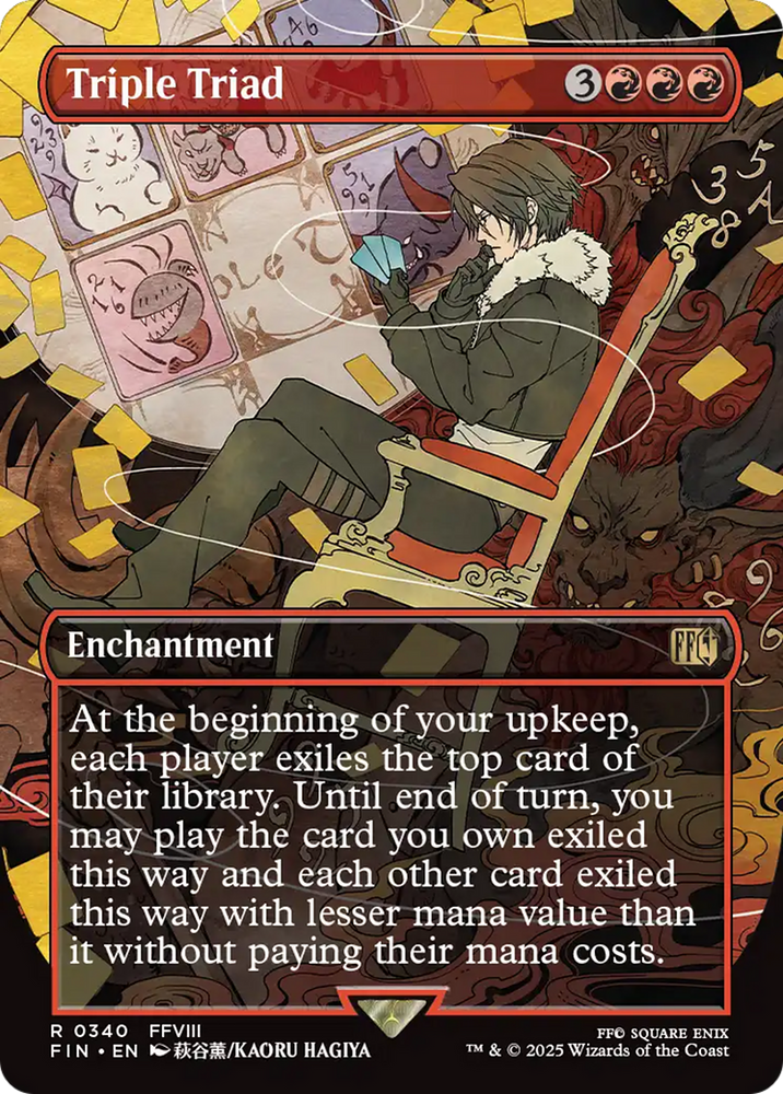 Triple Triad (Borderless) [FINAL FANTASY] Magic: The Gathering