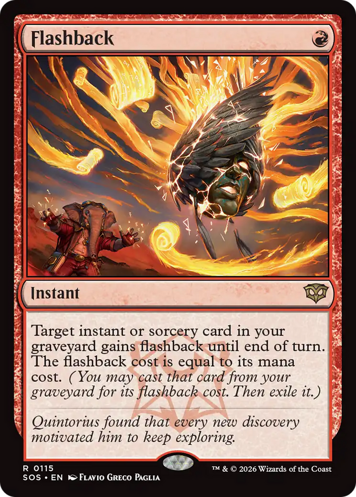 Flashback [Secrets of Strixhaven] Magic: The Gathering