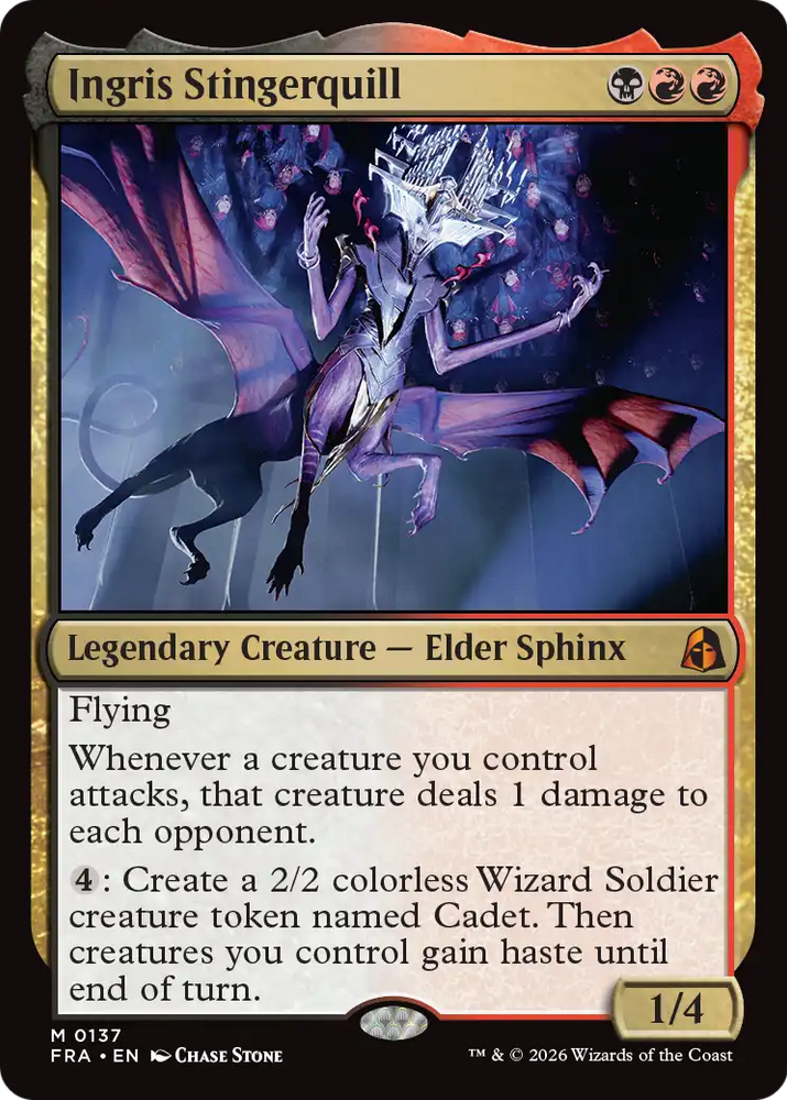 Ingris Stingerquill [Reality Fracture] Magic: The Gathering