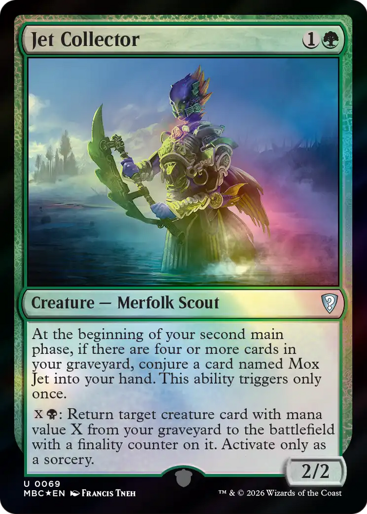 Jet Collector [Mystery Booster: Commander Edition] Magic: The Gathering