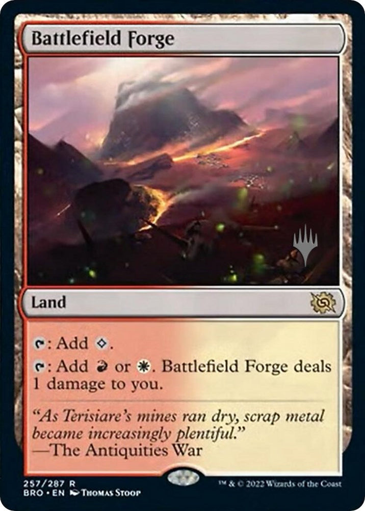 Battlefield Forge (Promo Pack) [The Brothers' War Promos] Magic: The Gathering