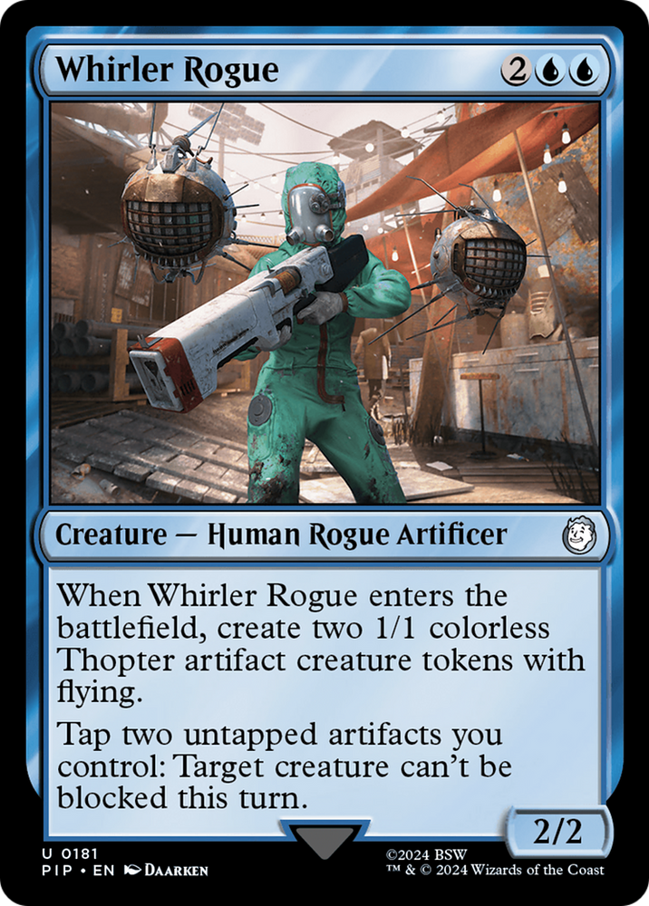 Whirler Rogue [Fallout] Magic: The Gathering