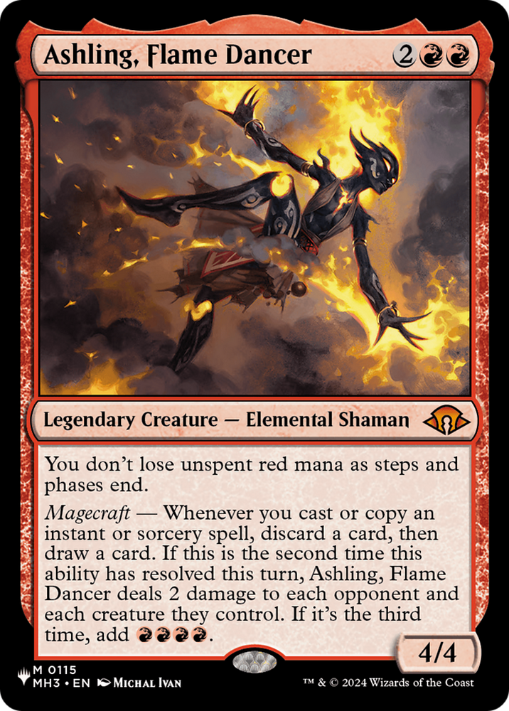Ashling, Flame Dancer [The List] Magic: The Gathering