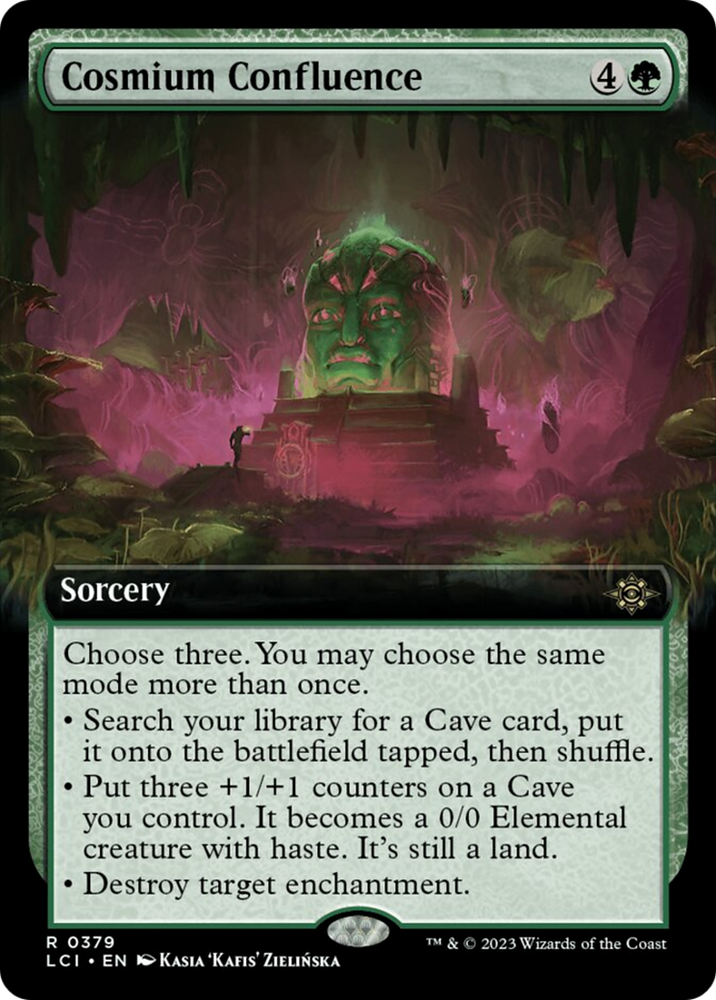 Cosmium Confluence (Extended Art) [The Lost Caverns of Ixalan] Magic: The Gathering