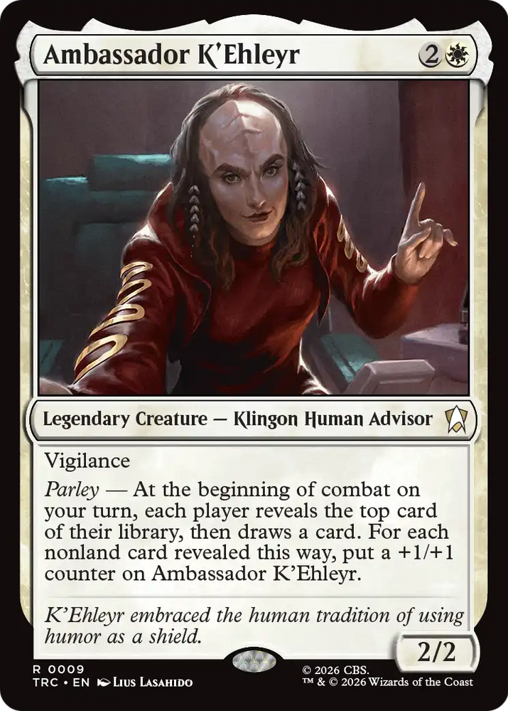 Ambassador K'Ehleyr [Star Trek Commander] Magic: The Gathering