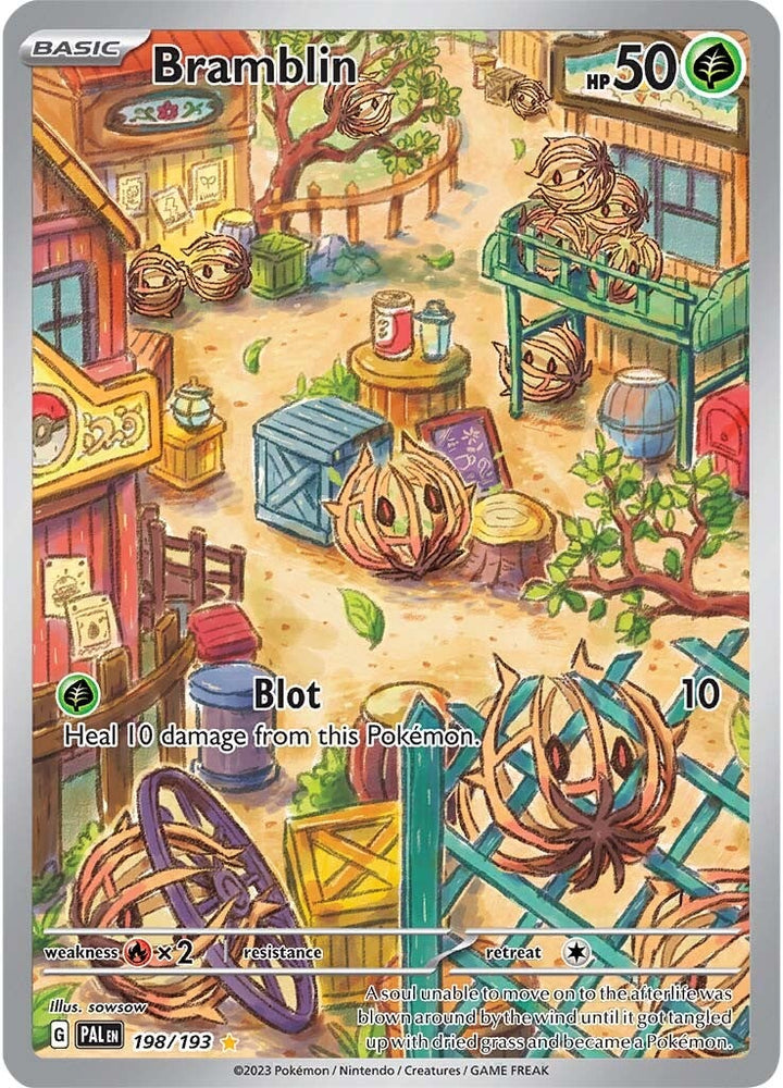 Bramblin (198/193) [Scarlet & Violet: Paldea Evolved] Pokémon