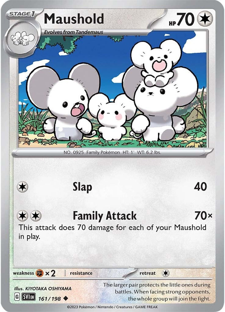 Maushold (161/198) [Scarlet & Violet: Base Set] Pokémon