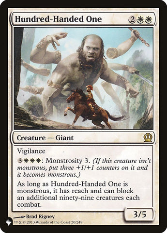 Hundred-Handed One [The List] Magic: The Gathering