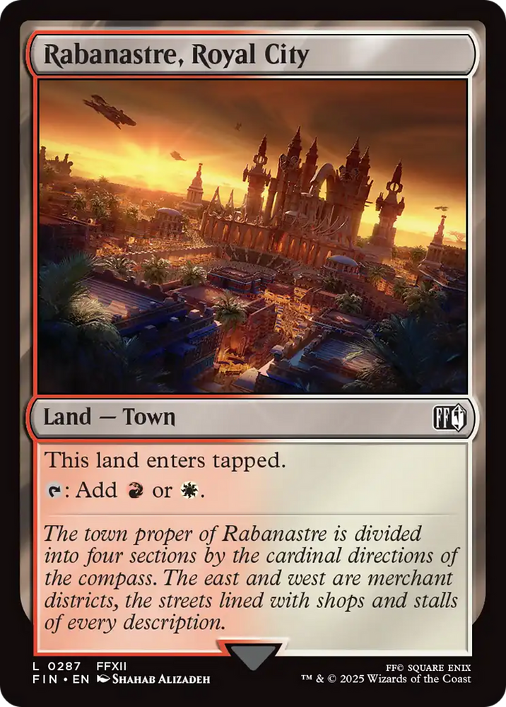 Rabanastre, Royal City [FINAL FANTASY] Magic: The Gathering