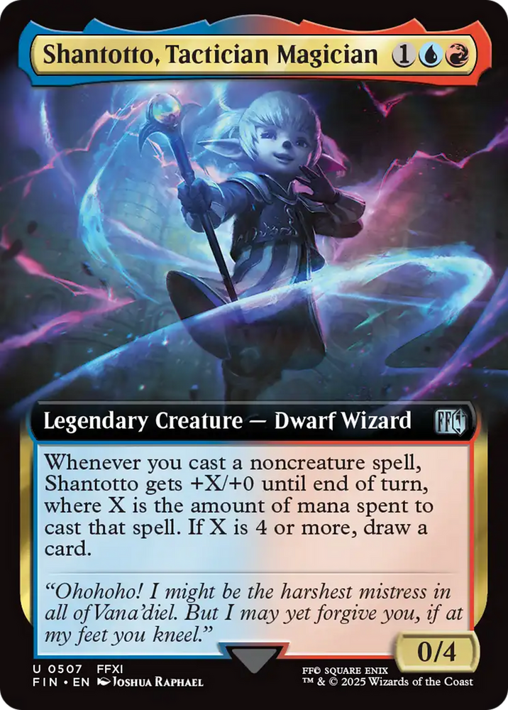 Shantotto, Tactician Magician (Extended Art) [FINAL FANTASY] Magic: The Gathering