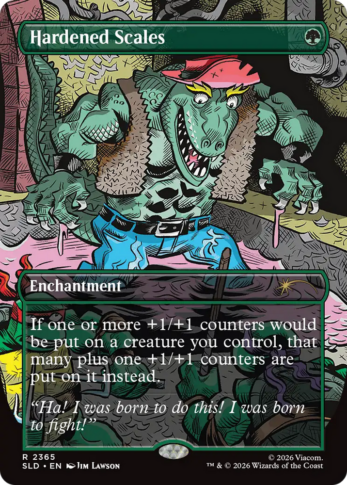 Hardened Scales [Secret Lair Drop Series] Magic: The Gathering