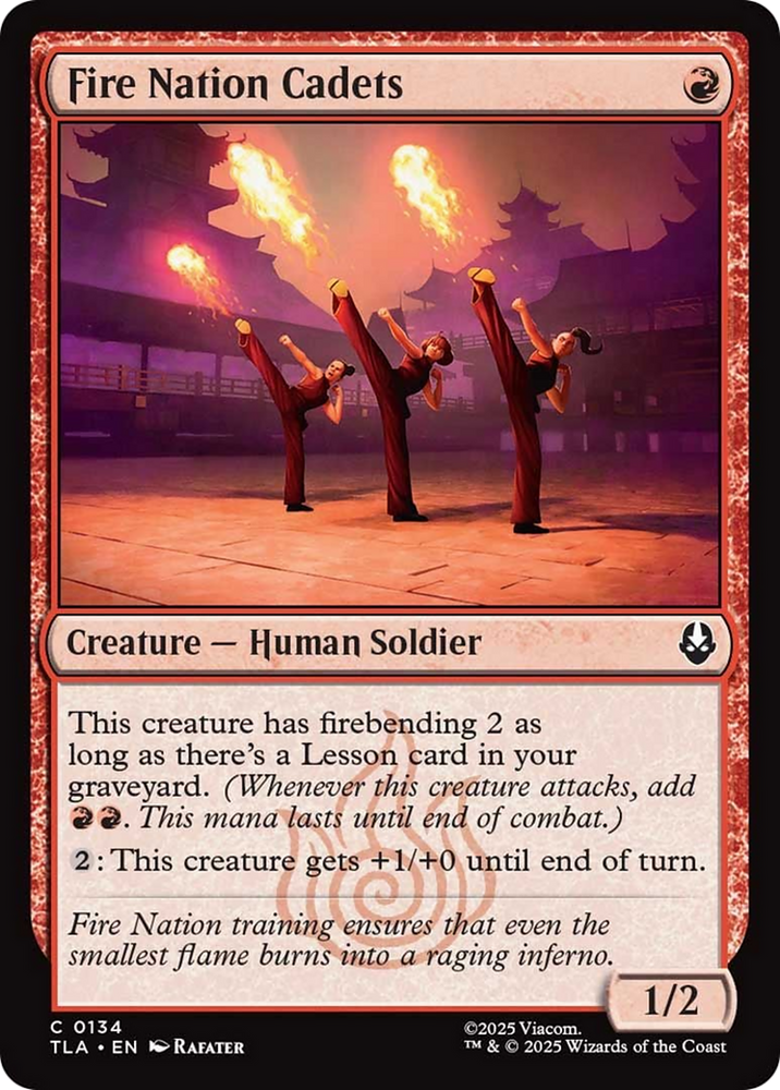 Fire Nation Cadets [Avatar: The Last Airbender] Magic: The Gathering