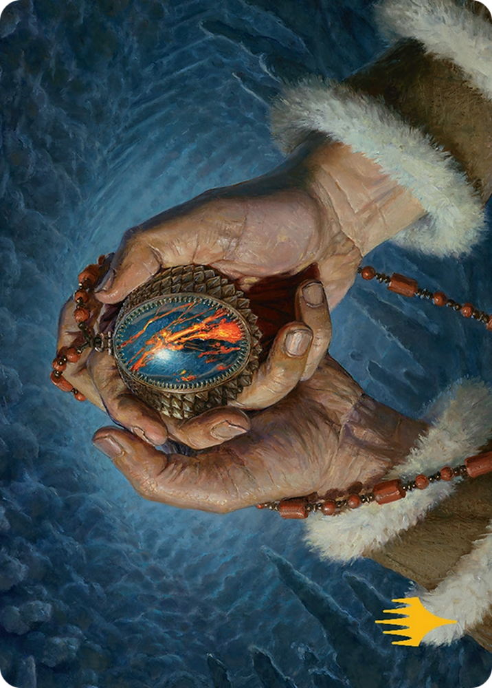 Mox Jasper Art Card (28/54) [Tarkir: Dragonstorm Art Series] Magic: The Gathering