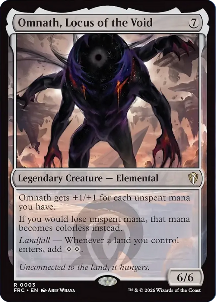 Omnath, Locus of the Void [Reality Fracture Commander] Magic: The Gathering