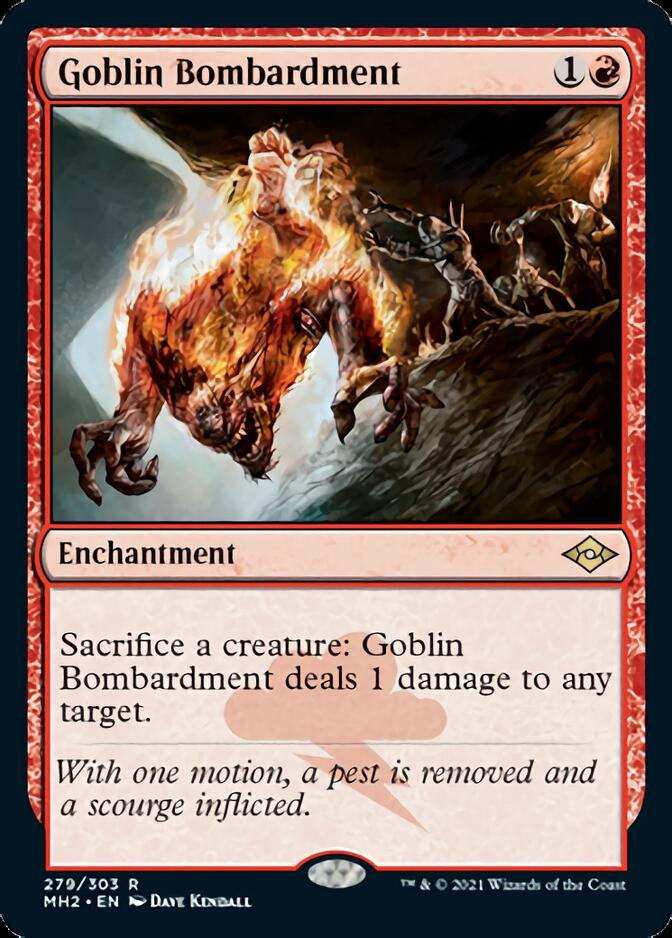 Goblin Bombardment [Modern Horizons 2] Magic: The Gathering
