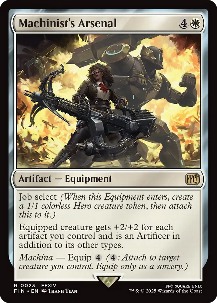 Machinist's Arsenal [FINAL FANTASY] Magic: The Gathering