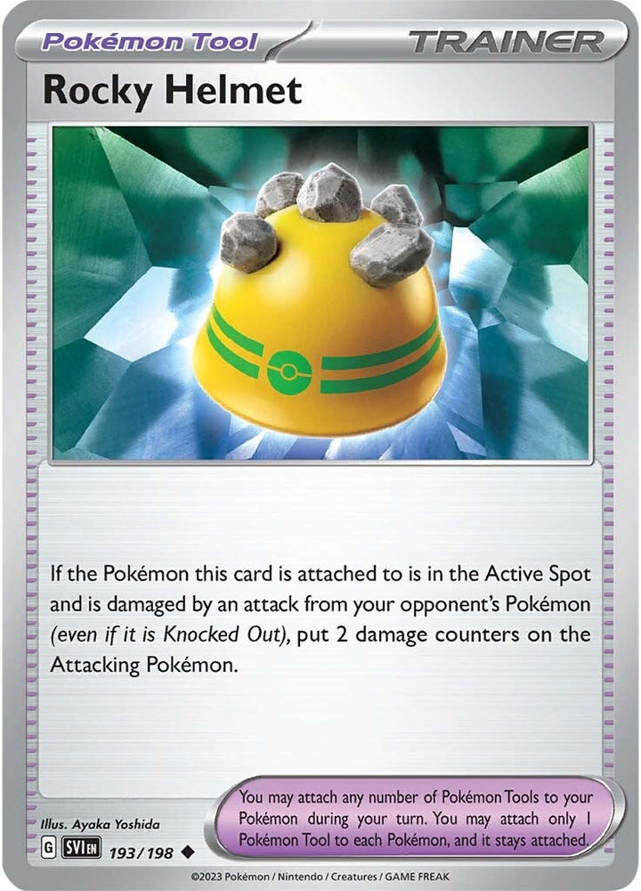 Rocky Helmet (193/198) [Scarlet & Violet: Base Set] Pokémon