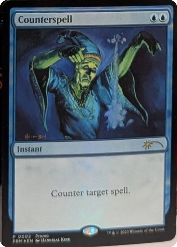 Counterspell (Graphic Novel Insert) [Media Promos] Magic: The Gathering