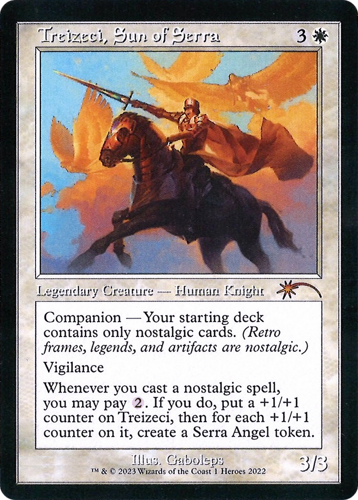 Treizeci, Sun of Serra [Heroes of the Realm 2022] Magic: The Gathering