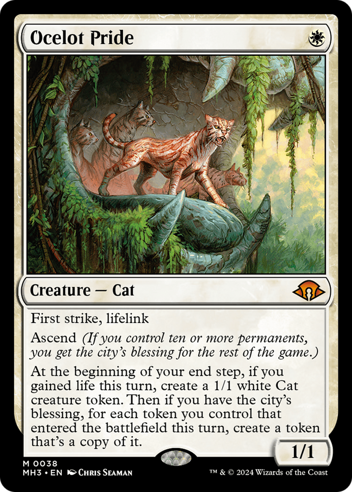 Ocelot Pride [Modern Horizons 3] Magic: The Gathering