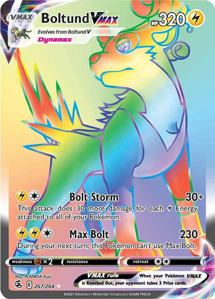Boltund VMAX (267/264) [Sword & Shield: Fusion Strike] Pokémon