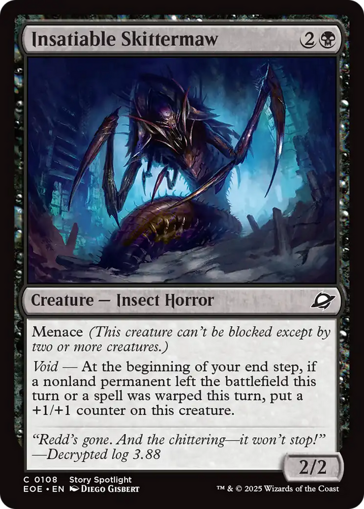 Insatiable Skittermaw [Edge of Eternities] Magic: The Gathering