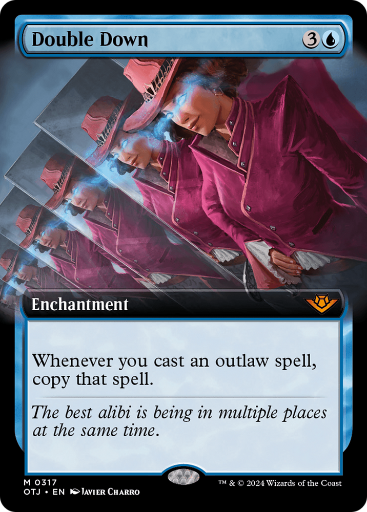 Double Down (Extended Art) [Outlaws of Thunder Junction] Magic: The Gathering