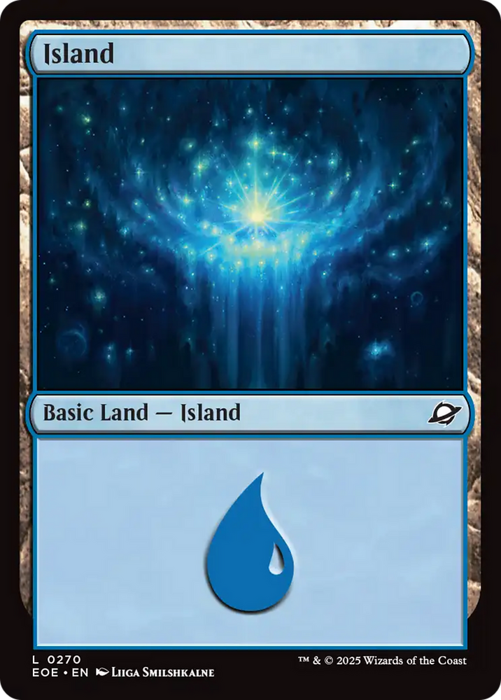 Island (0270) [Edge of Eternities] Magic: The Gathering