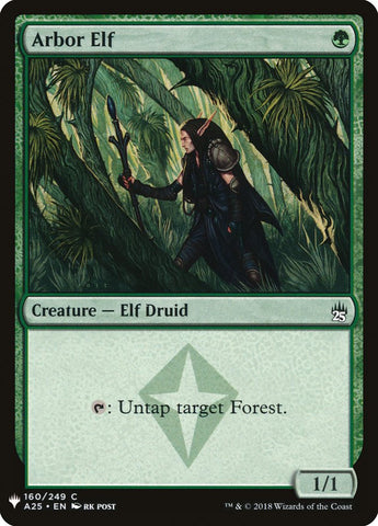 Arbor Elf [Mystery Booster] Magic: The Gathering