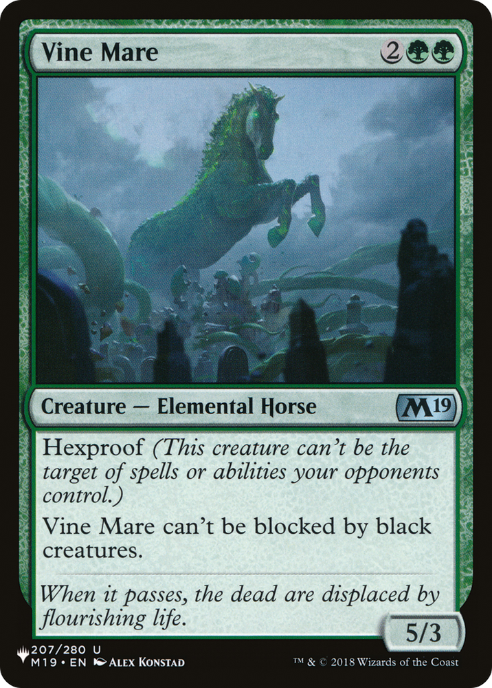 Vine Mare [The List] Magic: The Gathering