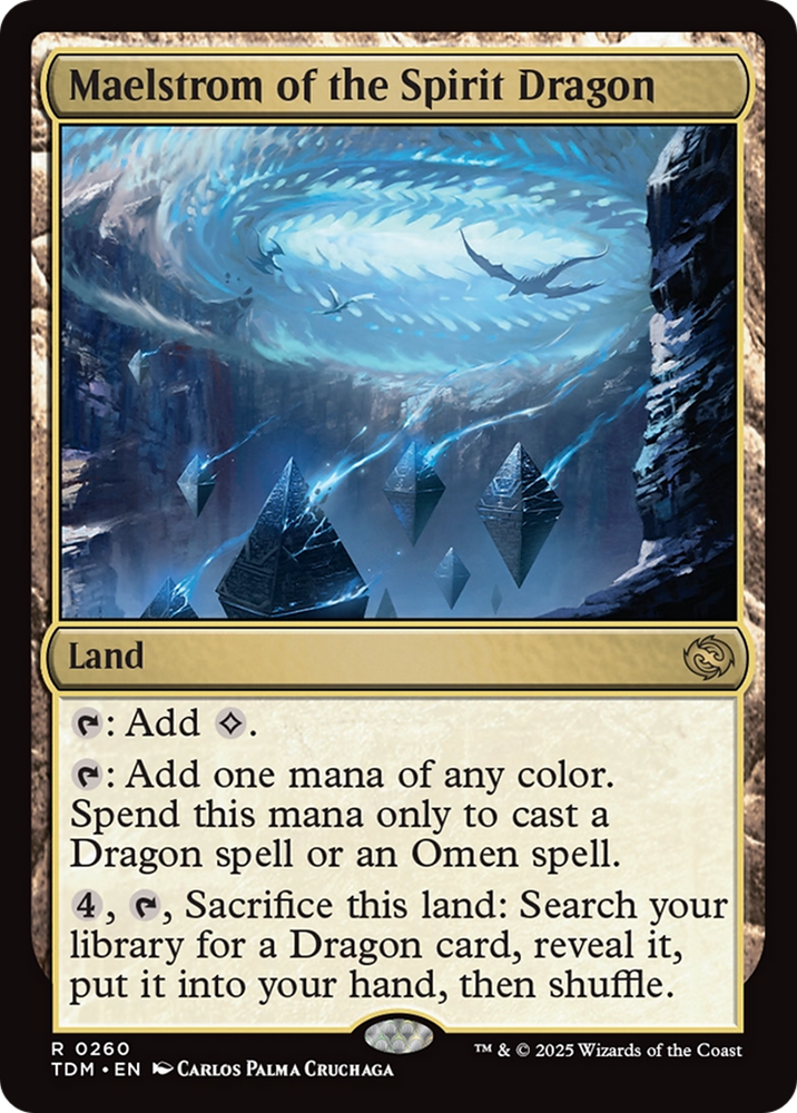 Maelstrom of the Spirit Dragon [Tarkir: Dragonstorm] Magic: The Gathering