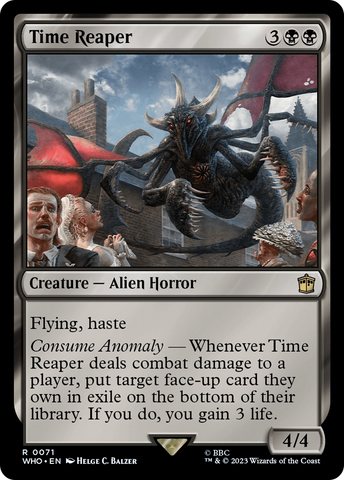 Time Reaper [Doctor Who] Magic: The Gathering