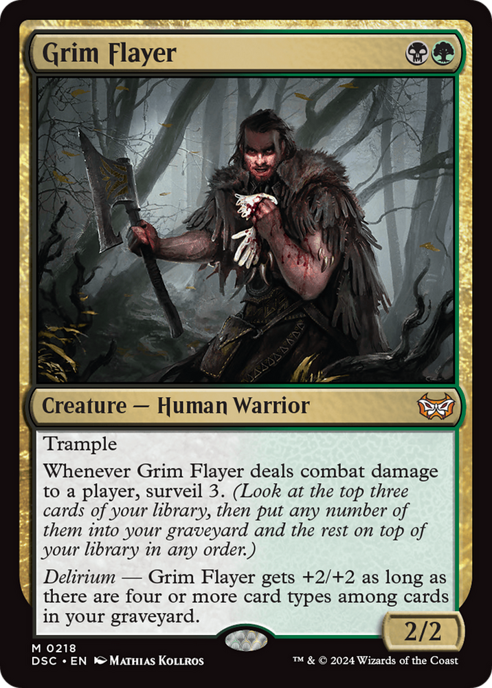 Grim Flayer [Duskmourn: House of Horror Commander] Magic: The Gathering