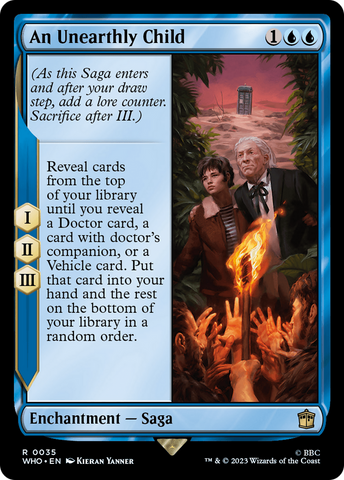 An Unearthly Child [Doctor Who] Magic: The Gathering