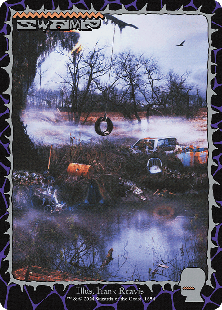 Swamp (1654) [Secret Lair Drop Series] Magic: The Gathering